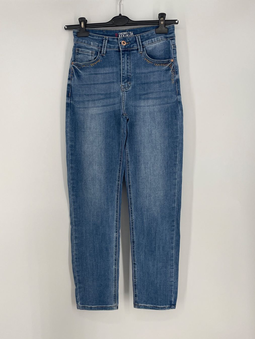 Jeans: Jeans Gr. 36 Chicorée – Gebraucht aus Auenstein von moin.