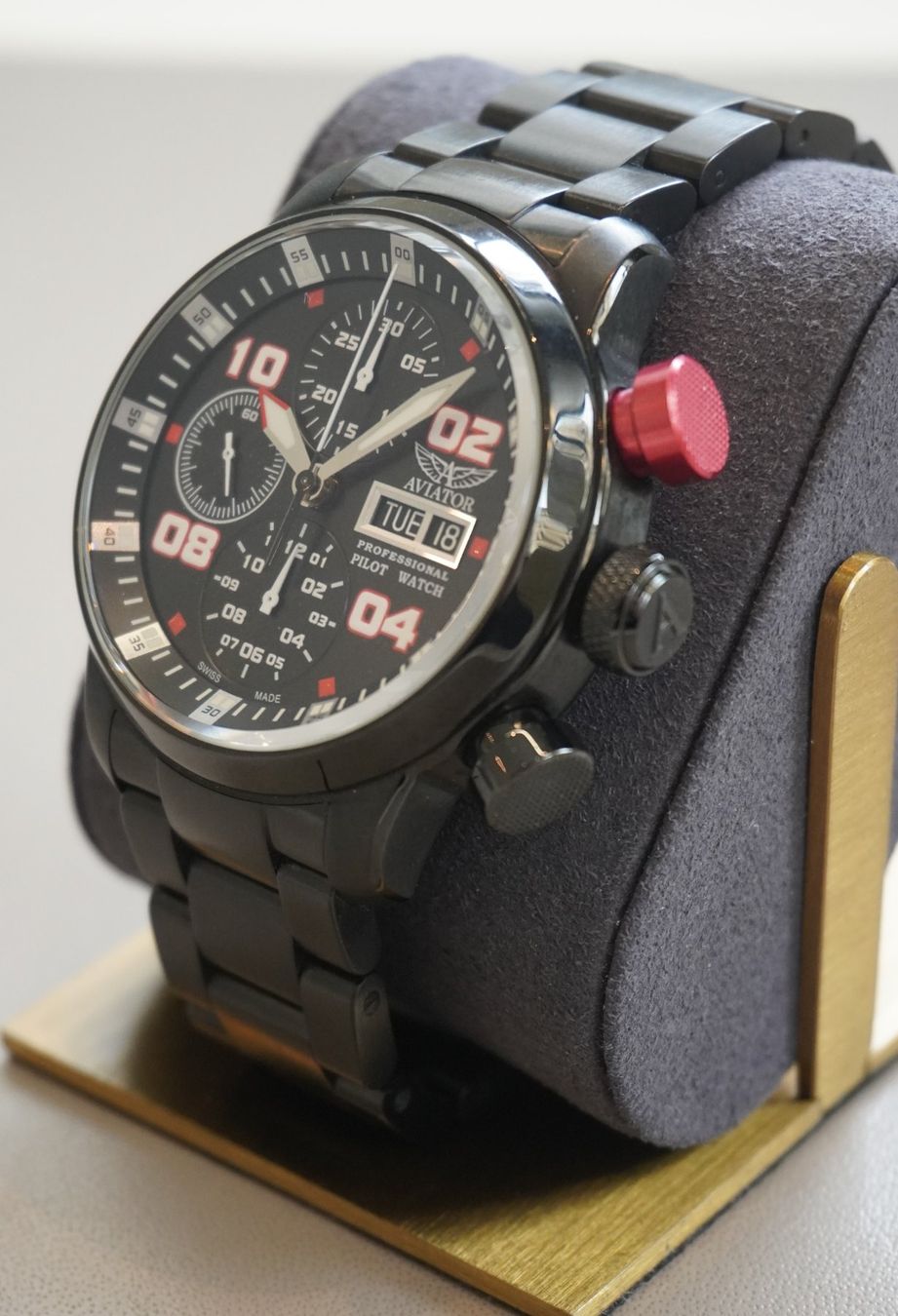Orologi: Aviator chronographe – Usato da Genève venduto da Harold-W 1