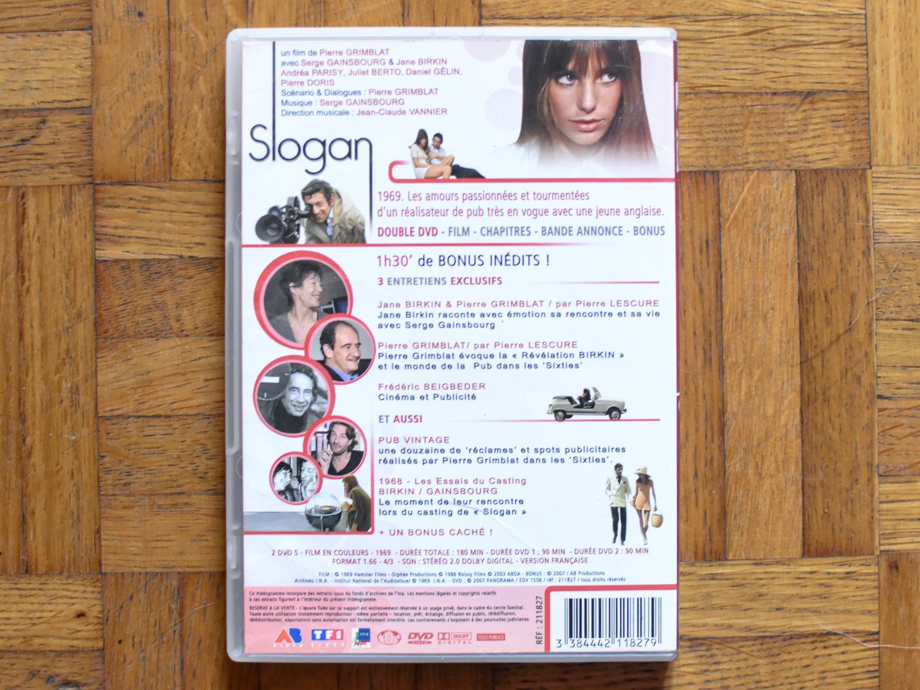 Tutti i DVDs: Slogan (Gainsbourg / Birkin) – Usato da Belmont-sur-Yverdon venduto da bichet02 1