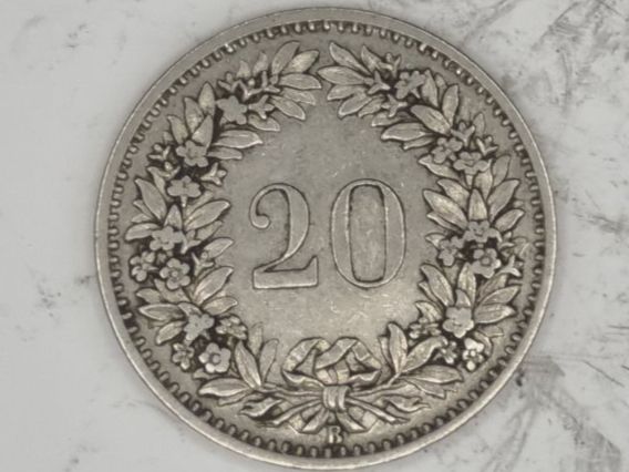 Tutti le monete: 20 rappen 1891 – Usato da Bure venduto da chap981 1