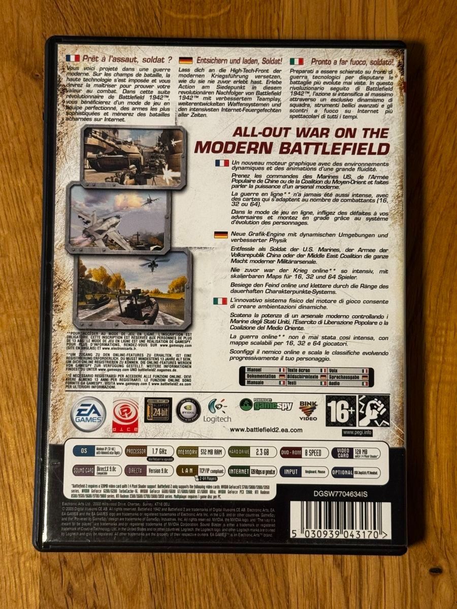 Giochi: Battlefield 2 - CIB - PC – Usato da Uster venduto da GamesAndStuff 1