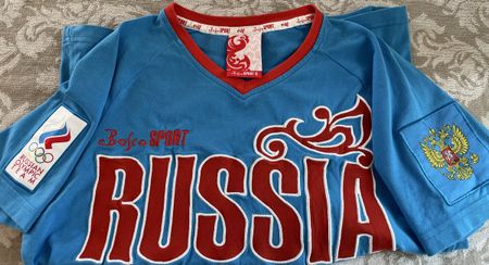 OfficBosco Sport Russia Olympics T-Shirt Size XS