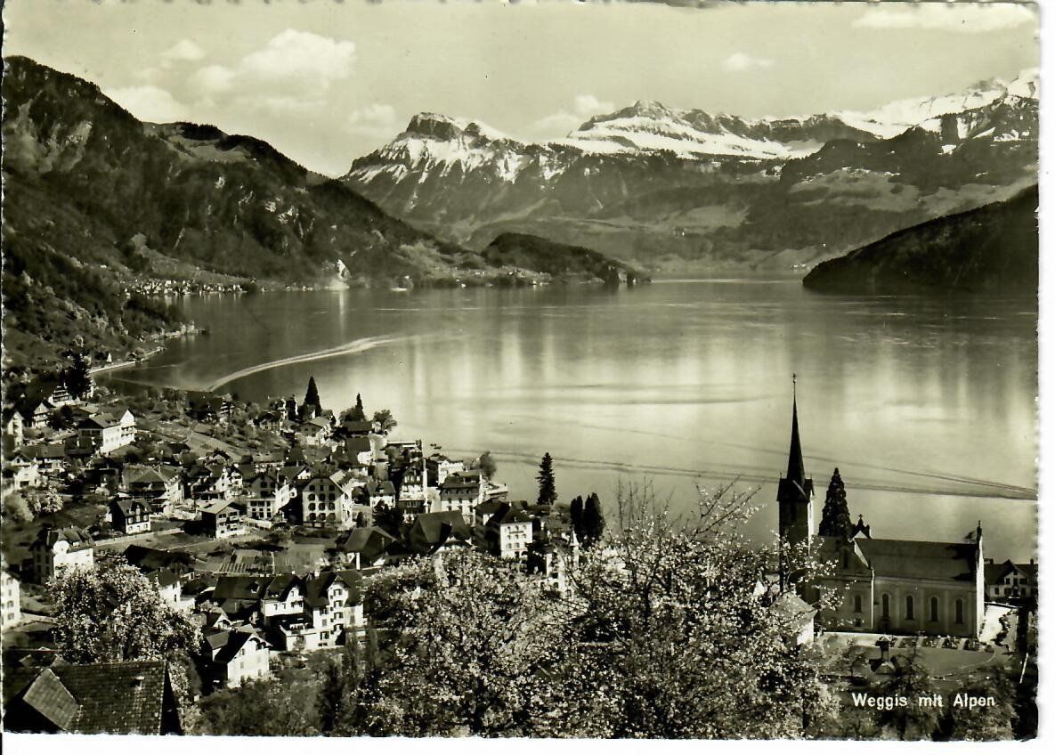 Cartoline postali: Weggis – Usato da Hochdorf venduto da Ziegel-16