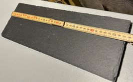 3 schmale Schieferplatten