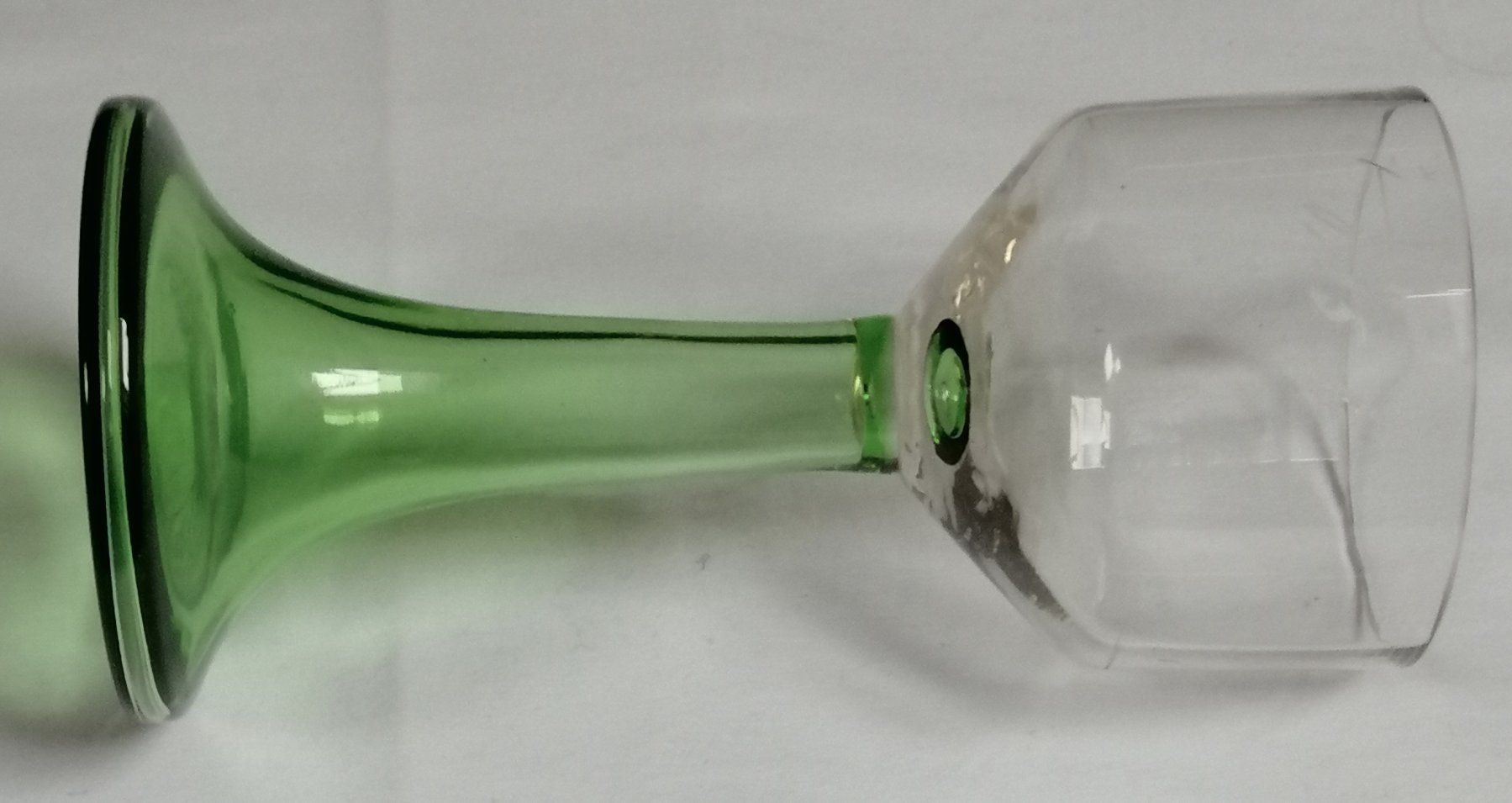 Gläser: Weinglas antik, Höhe 16.7 cm, um 1880-1900 – Gebraucht aus Oberriet SG von Atir47 3