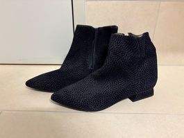 Winter-Stiefeletten, Gr. 37.5, Dunkelblau, Top Zustand!