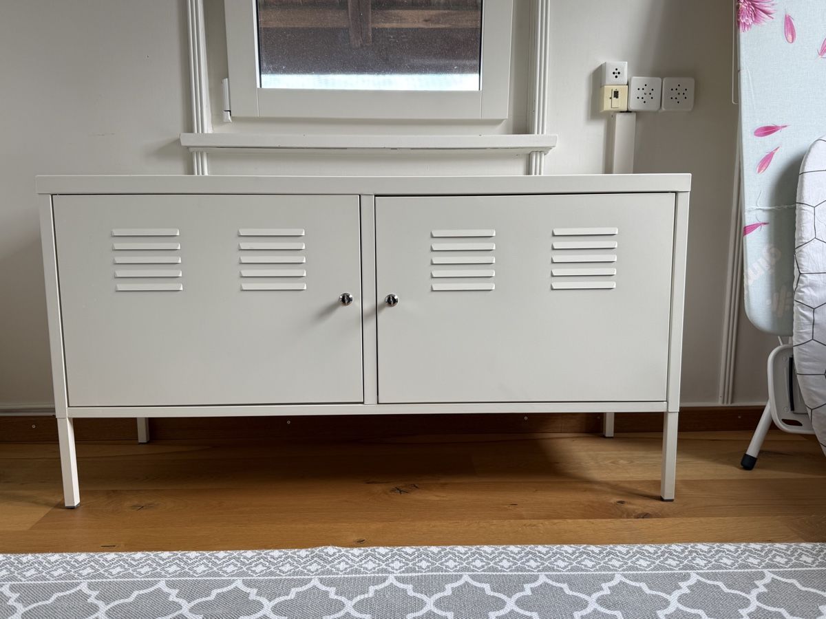 Ikea PS Metallschrank/Kommode Weiss -Top Zustand! (Neu (gemäss Beschreibung)) in Regensdorf für CHF 65 – nur Abholung auf Ricardo kaufen