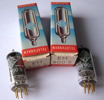 2 Röhren EH900S /5915 (6BY6) (Heptode), Telefunken