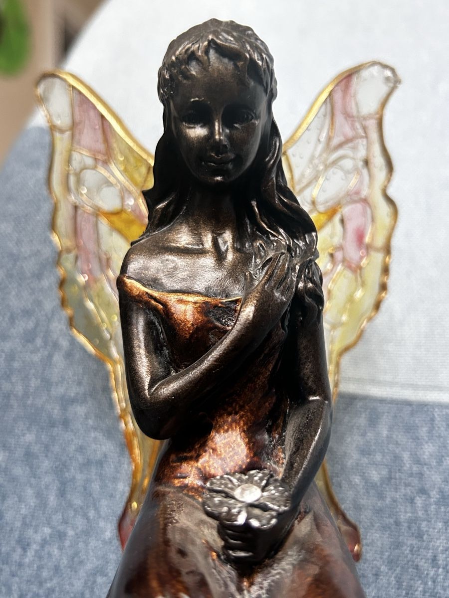 Statuette: Statuette de Fée, Ailes de Vitrail – Nuovo (secondo la descrizione) da Cugy FR venduto da luc_7q2j 5