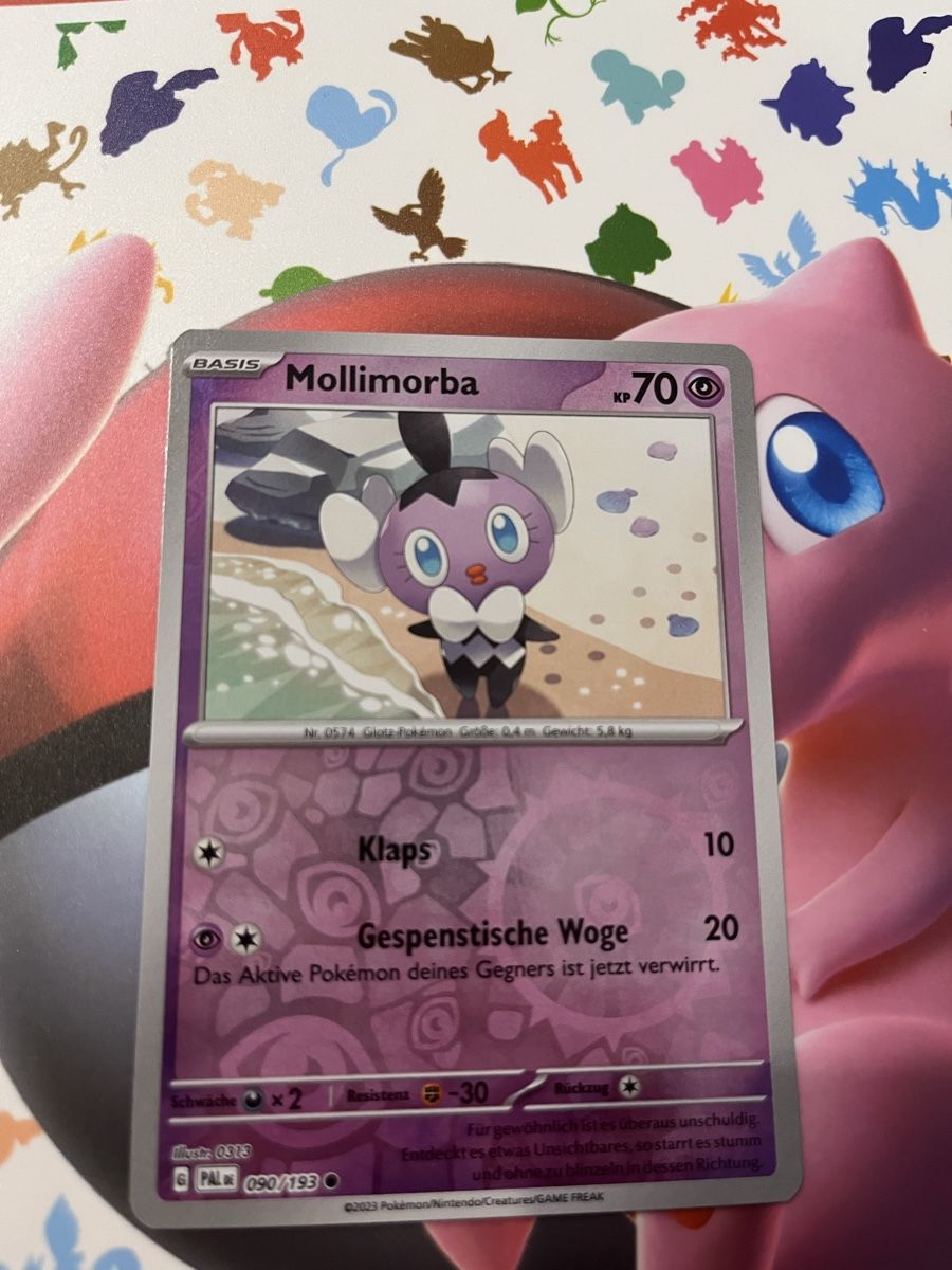 Pokémon Carte collezionabili: Mollimorba 090 Pokemon PAL Reverse Holo – Nuovo (secondo la descrizione) da Aarburg venduto da Barnetta07