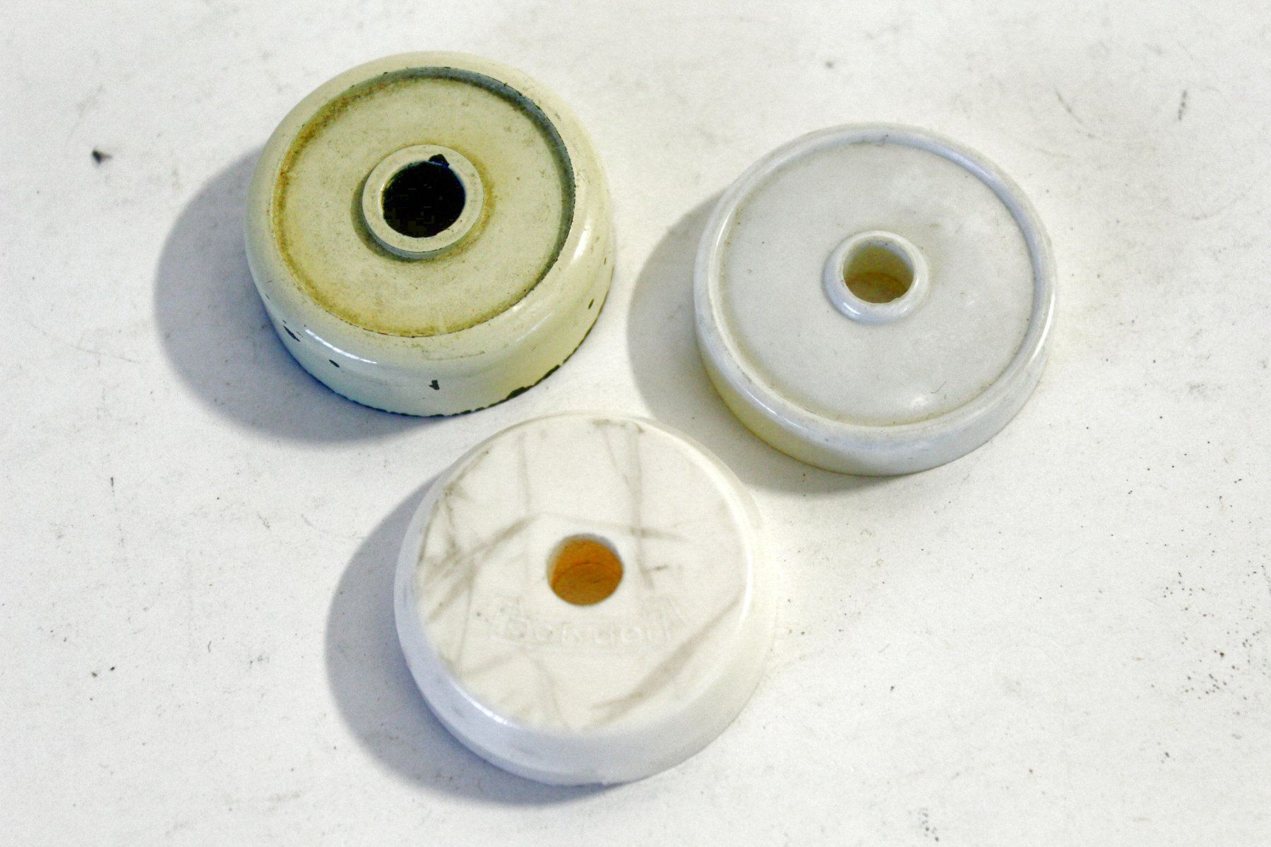 Giradischi: 3x Vintage - Single - Adapter, POLYDOR & wohl PE & anonym – Usato da Bern venduto da kultiges