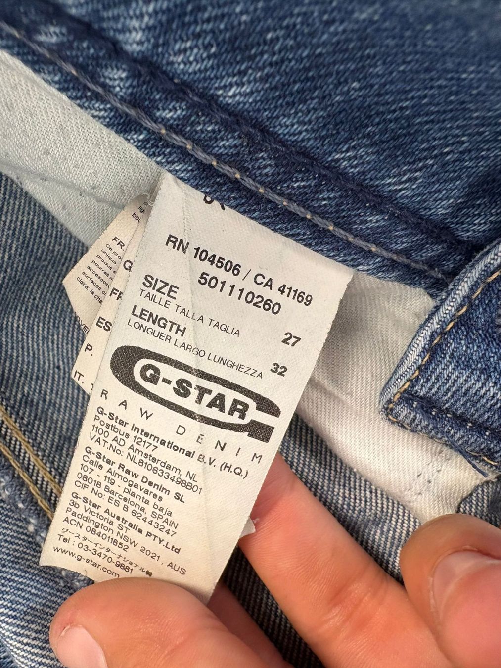 G-Star Jeans: Vintage G-Star Bootcut Flared Jeans (M) – Neu (gemäss Beschreibung) aus Werdenberg von hase.vintage 4