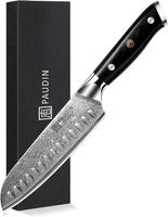 PAUDIN Damast Santokumesser Kochmesser 17cm, JAPAN