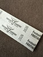 2 x Tickets Trauffer Tickets Trucker & Country Festival