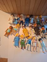 Playmobil Figuren Konvolut – ca. 25 Figuren mit Zubehör (Hüt