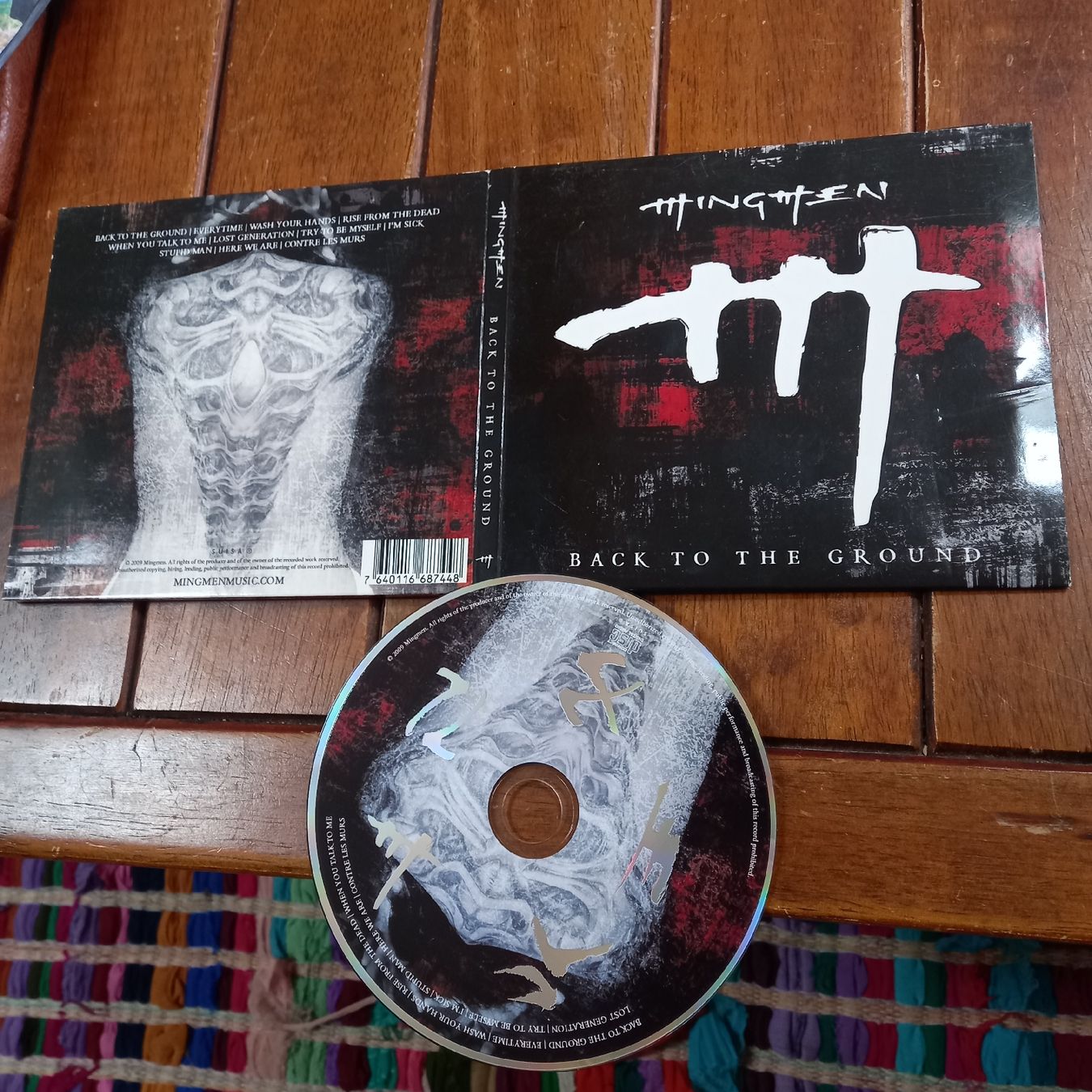CD: mingmen - back...(digi) – Usato da St-Cergue venduto da VeganWarrior