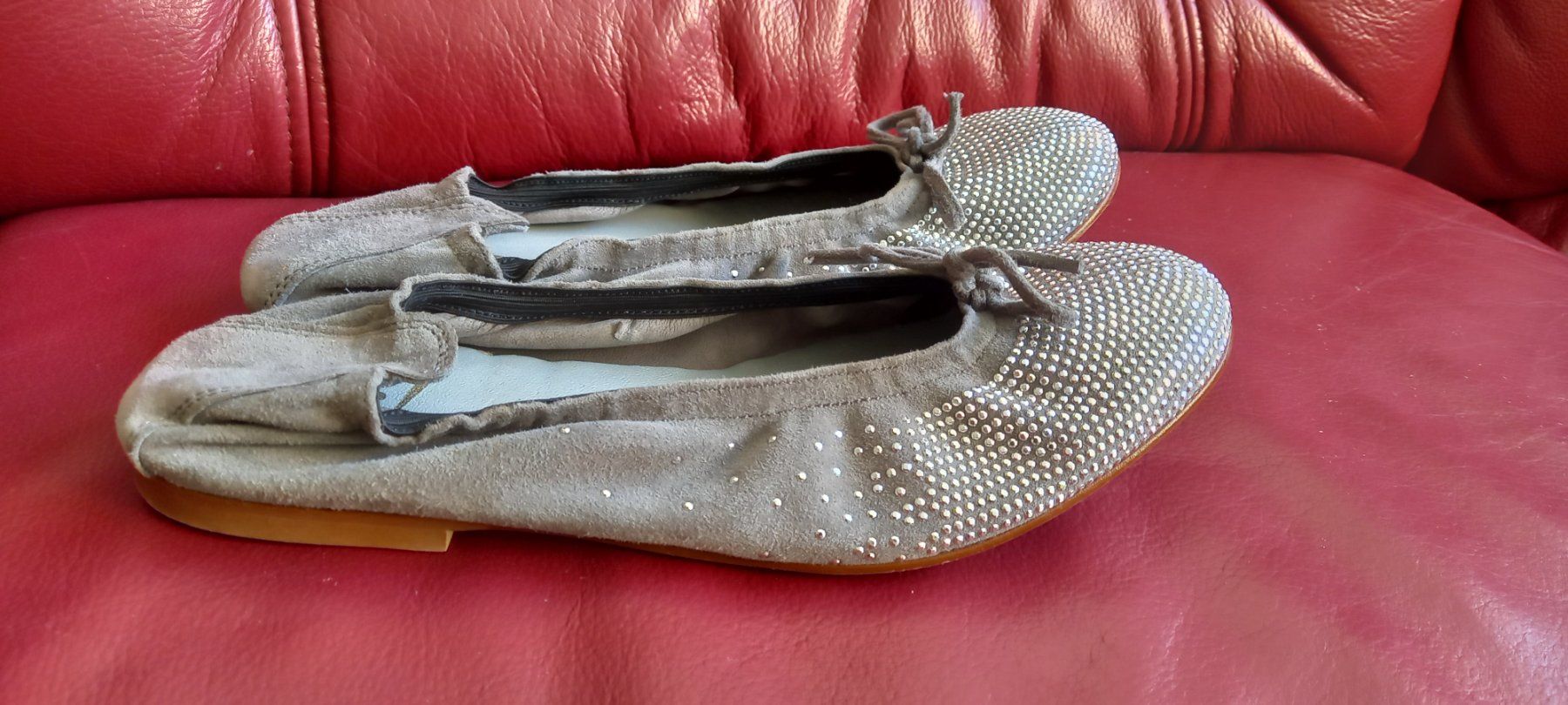 Scarpe da donna: CLIC Ballerinas mit Strass, Grösse 36 – Usato da regensdorf venduto da nacobra 1