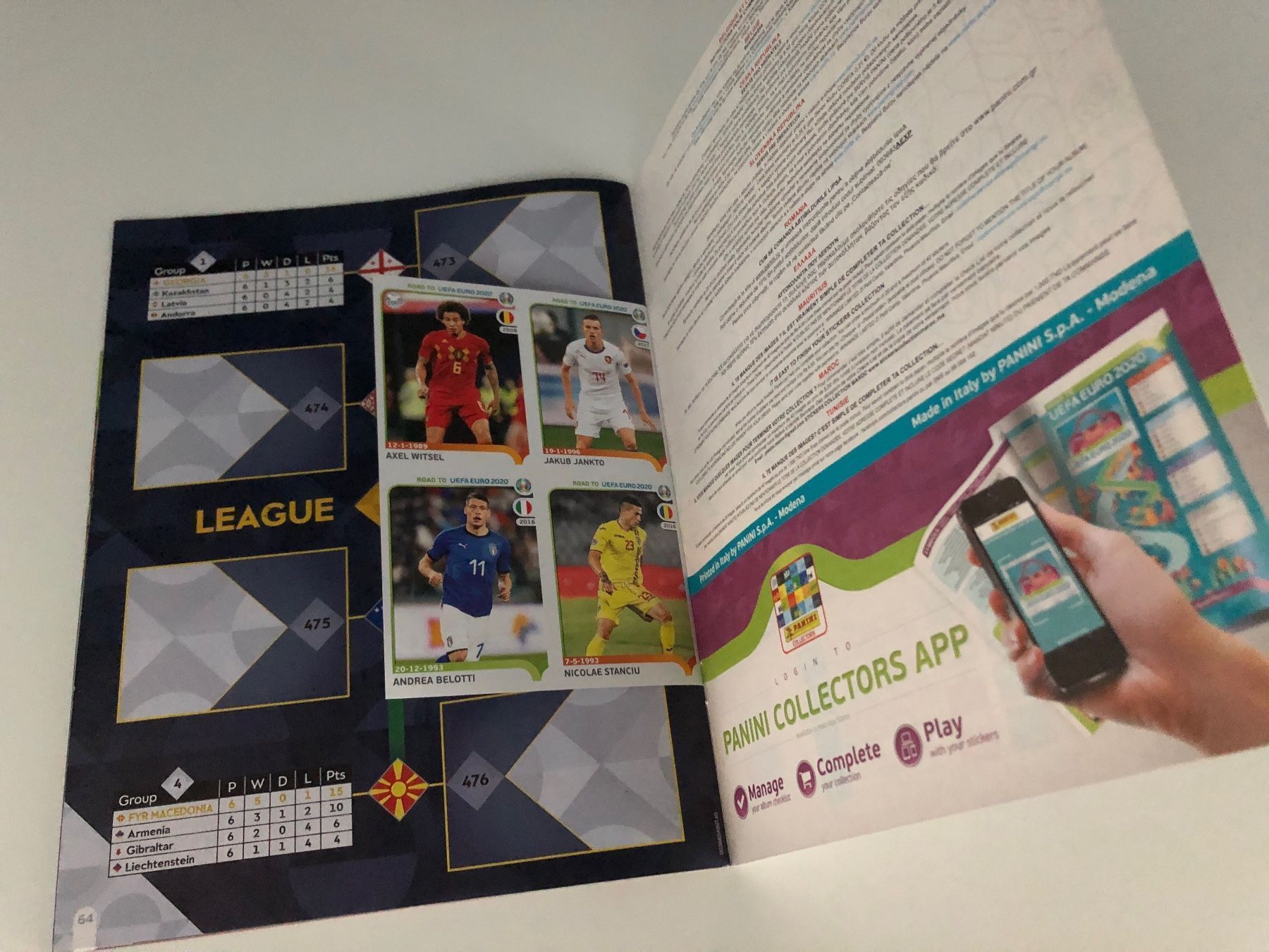 Panini Alben: Panini Leeralbum Road to EM 2020 – Gebraucht aus Hergiswil LU von FcMalkov 7