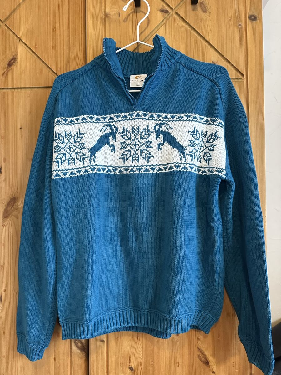 Maglioni & Felpe: Fuchs Strickpullover, Grösse L, mit Reissverschluss – Nuovo (secondo la descrizione) da Hergiswil NW venduto da kaufe_at_kaufmann 3