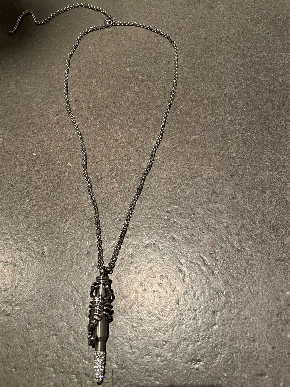 Anhänger: Halskette Bullets4Peace - Scorpion - Swarovski – Neu und originalverpackt aus Dietikon von MCage