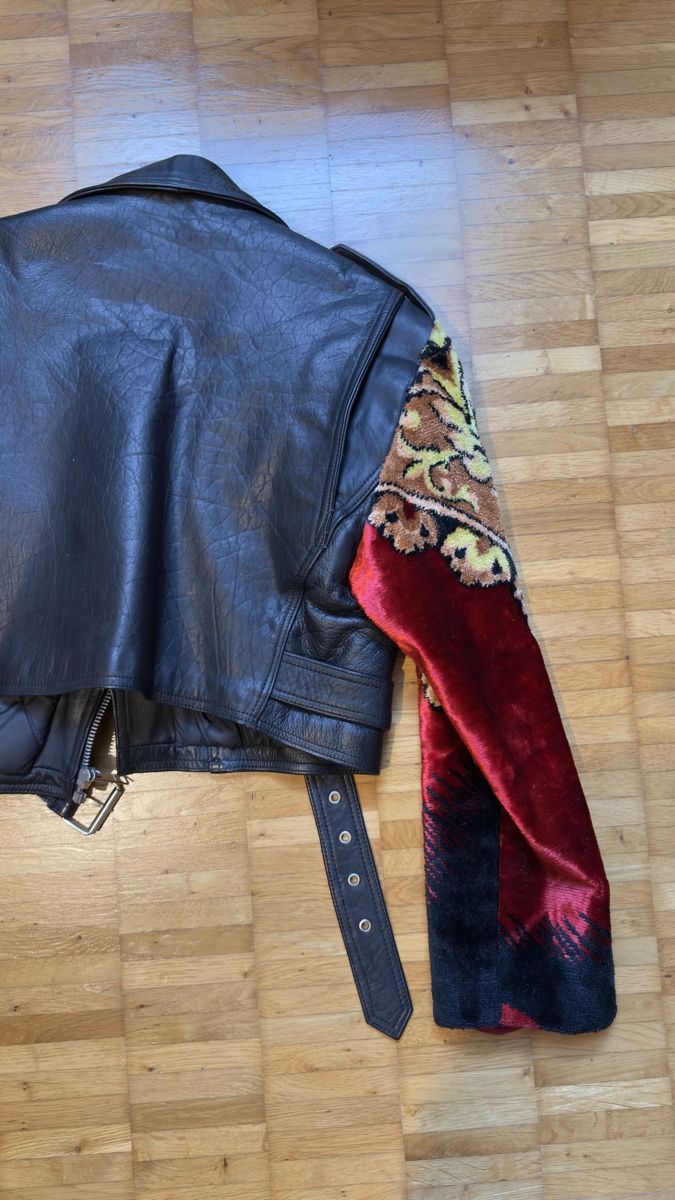 Vestes: Echtleder Jacke mit tollen Ärmeln – D'occasion à Glarus par big.bear 2