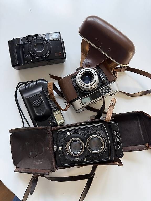 Kamera: Rolleiflex Olympus Fuji – Gebraucht aus Basel von dietschy77