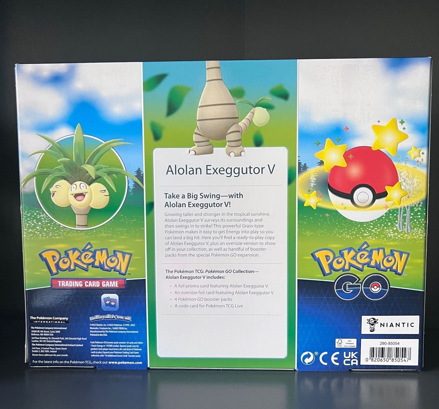Pokémon Carte collezionabili: Pokémon GO: Alolan Exeggutor V – Nuovo e nell'imballaggio originale da Wettingen venduto da __mj81 1