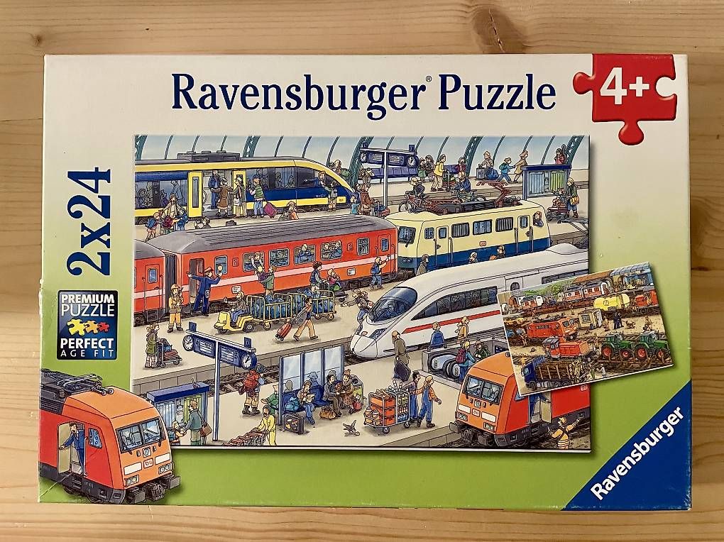 Puzzle: Ravensburger Puzzle +4 Zug – Usato da Stetten AG venduto da kristinabrita