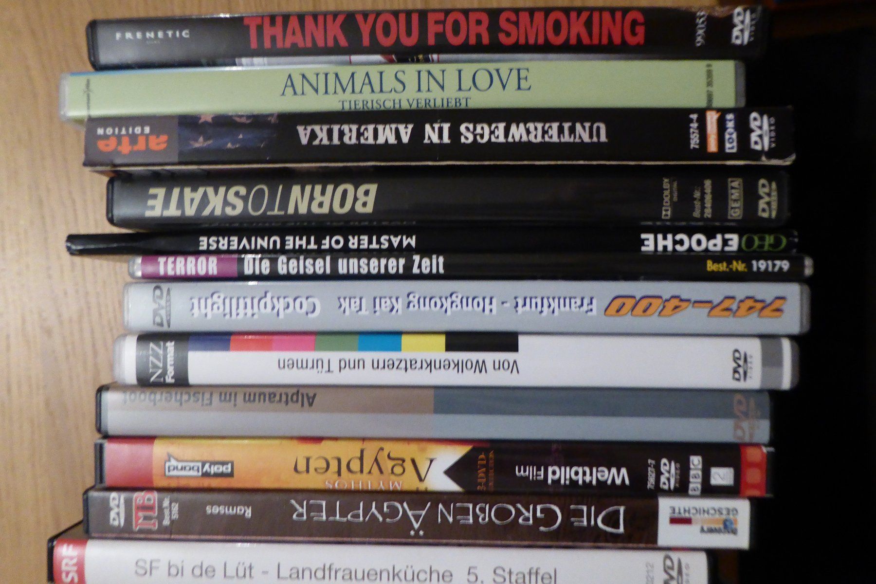 Tutti i DVDs: Lot 18x DVDs Dokumentationen – Usato da Allschwil venduto da Summelsarium 2
