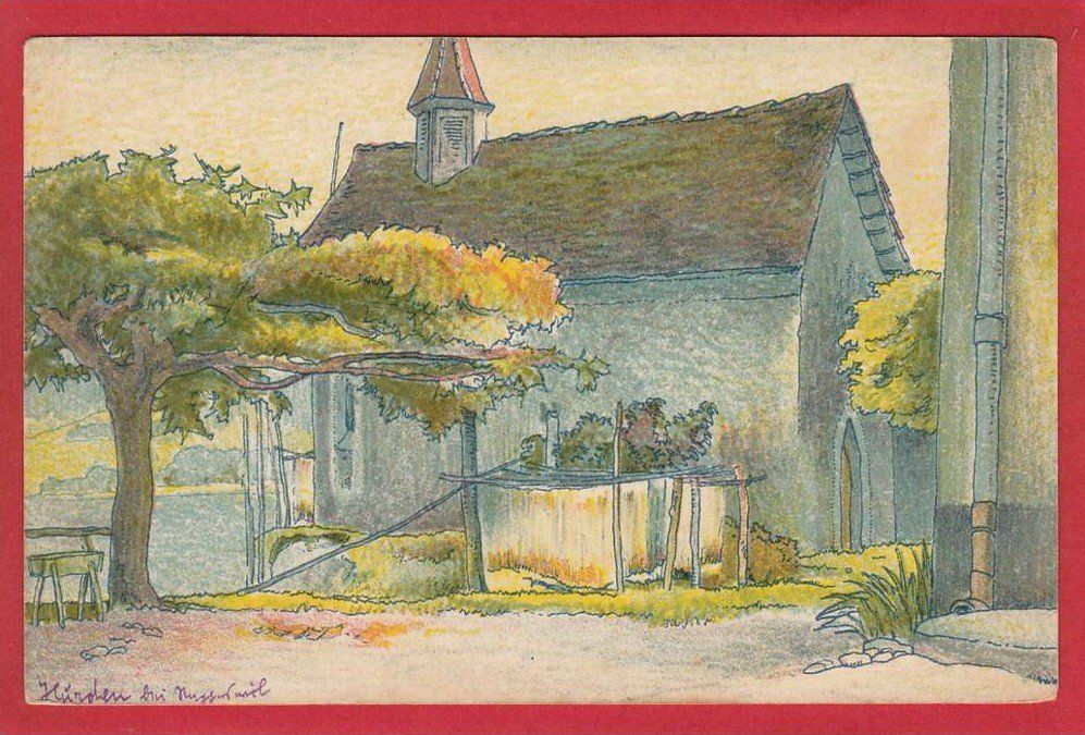 Cartoline postali: HURDEN LITHO VON EDUARD STIEFEL – Usato da Grüningen venduto da Kartenlaube