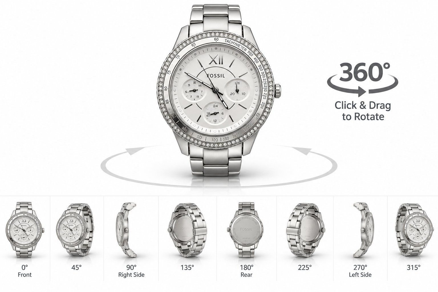 Fossili: Fossil Damen Uhr – Nuovo (secondo la descrizione) da Adlikon b.Regensdf venduto da Cosma2026 4