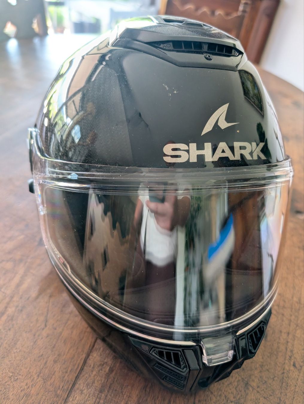 Caschi & visiere: Motorrad Helm Shark - M - 1 Saison benutzt – Nuovo (secondo la descrizione) da Le Mouret venduto da XanSolo 1