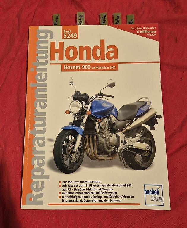 Bücher: Honda CB900 Reparaturanleitung – Gebraucht aus Oberrohrdorf von dd_01