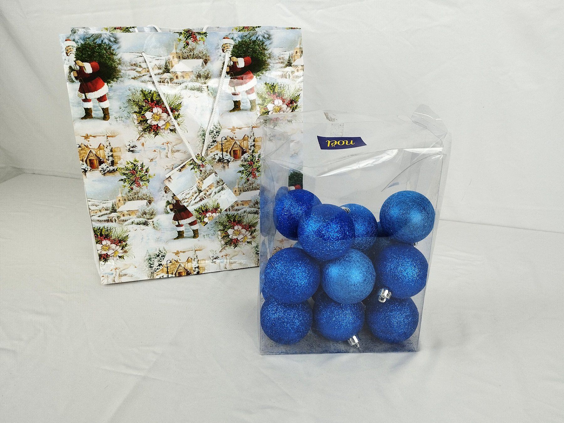 Tutte le decorazioni: NOËL blaue Christbaumkugeln – Usato da Schübelbach venduto da Restwert_Schubelbach 1