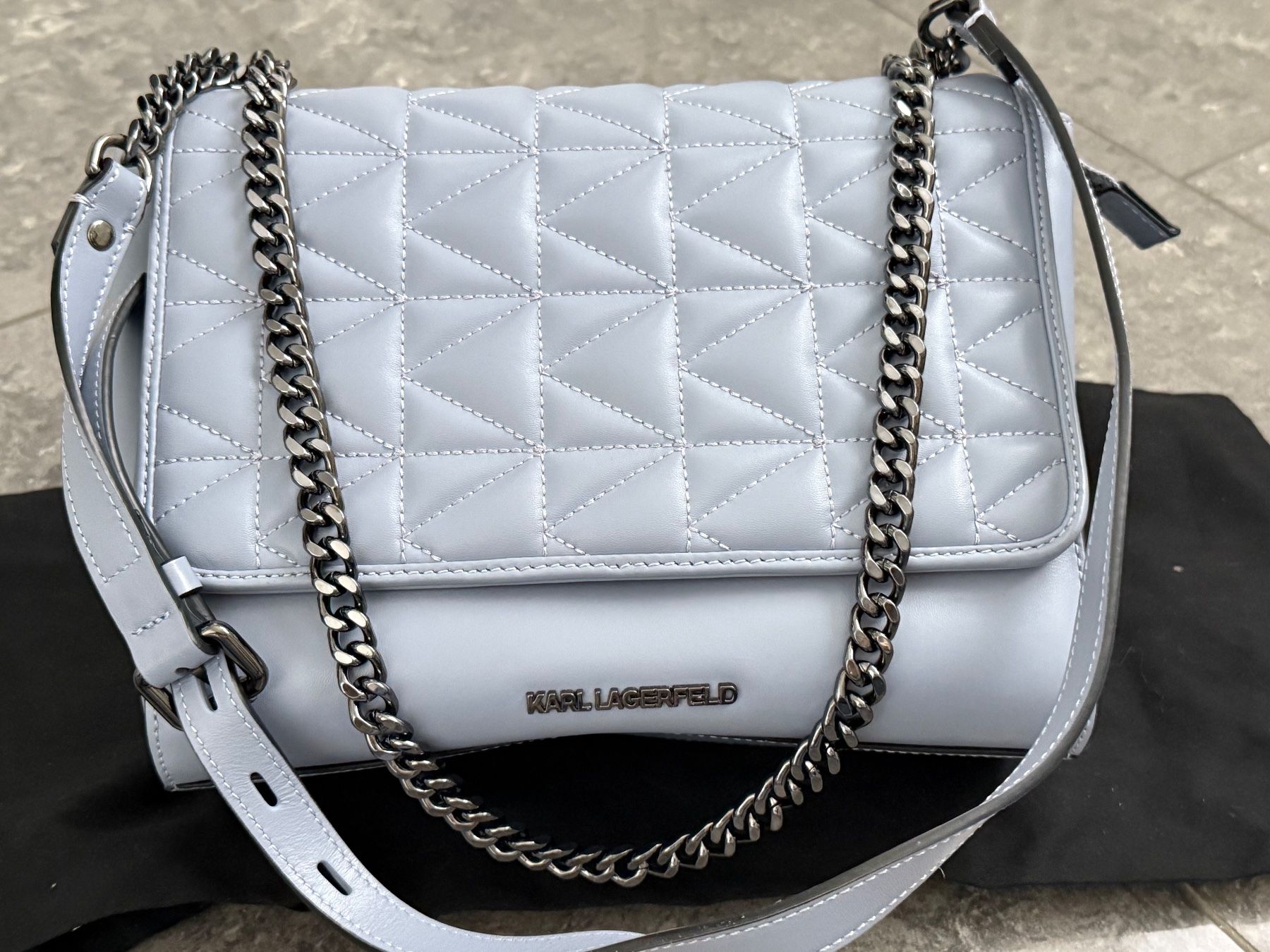 Karl Lagerfeld Borse da donna: KARL LAGERFELD HELLBLAU TASCHE – Nuovo (secondo la descrizione) da Schafisheim venduto da Weicla
