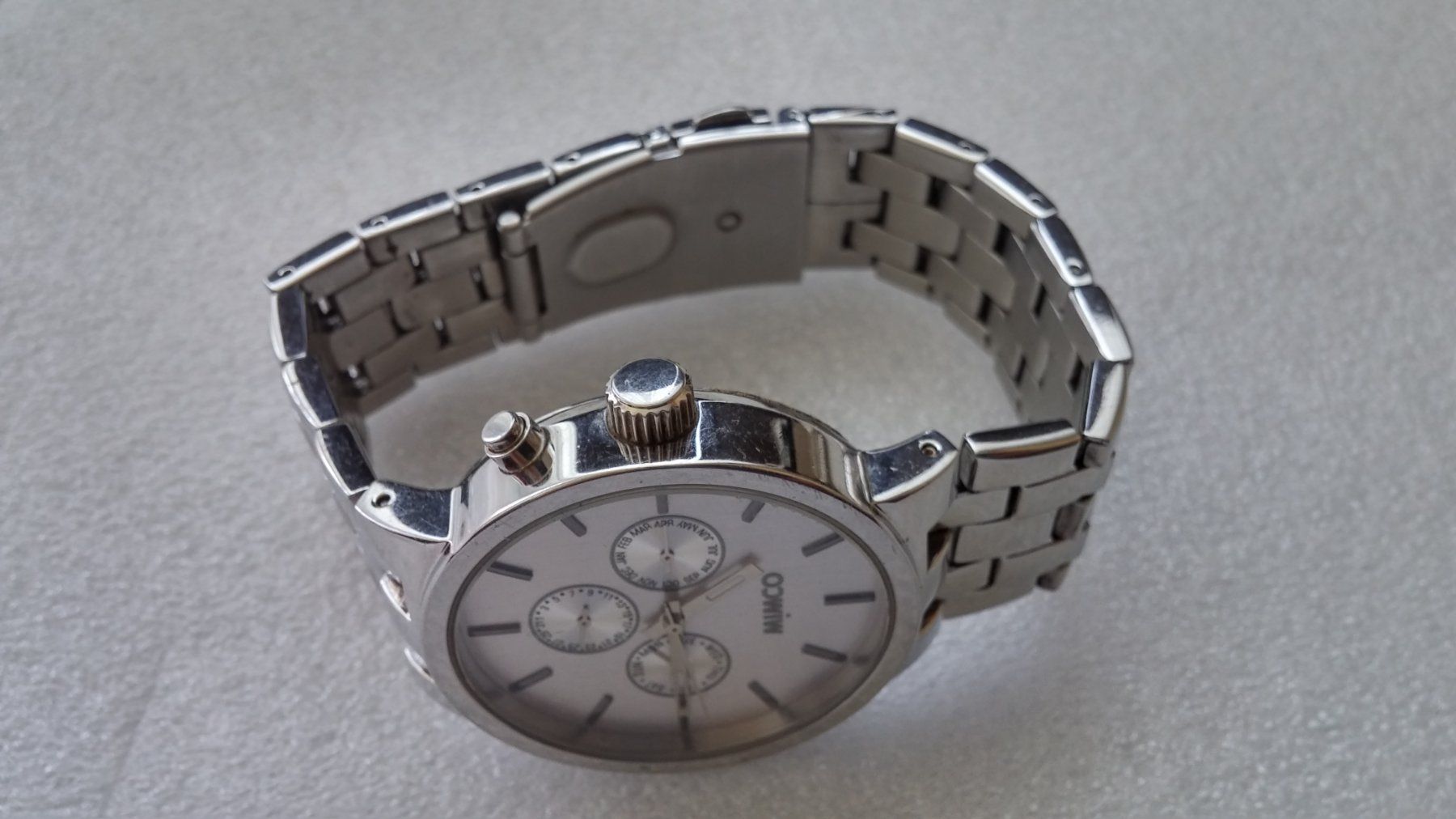 Orologi: Mimco Quarz Edelstahl Uhr – Usato da Zürich venduto da sendbad 2