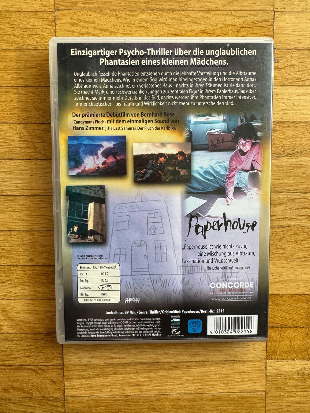 Alle DVDs: PAPERHOUSE. (DVD) – Gebraucht aus Basel von san_2qlq 1