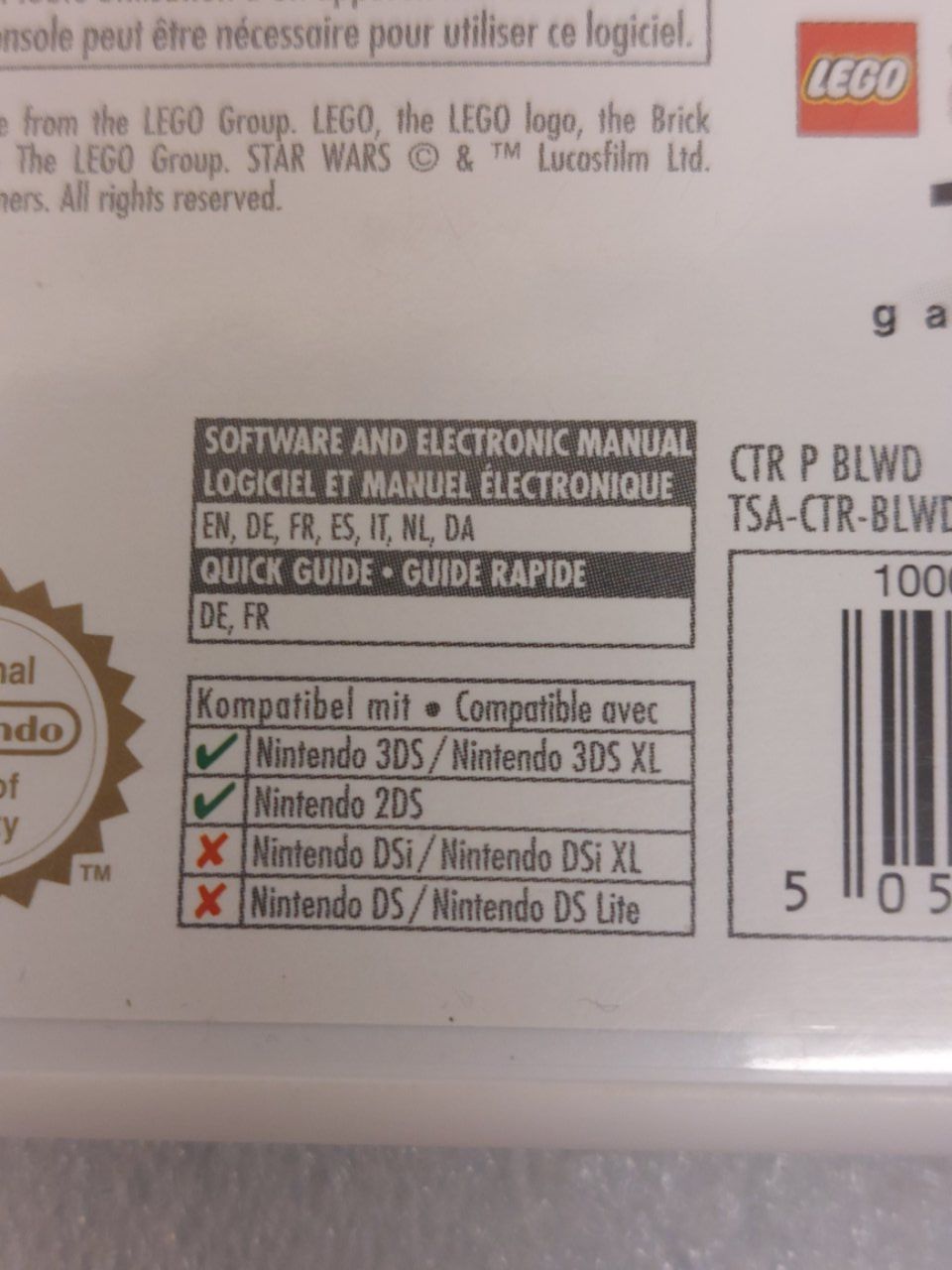 Nintendo Jeux: LEGO Star Wars: The Force Awakens - 3DS Nintendo – D'occasion à Pambio Noranco par Pol69 2