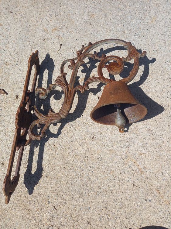 Shopkeepers Hexendackel Türklingel - Manuelle Glocke Für Haus & Garten, 20cm