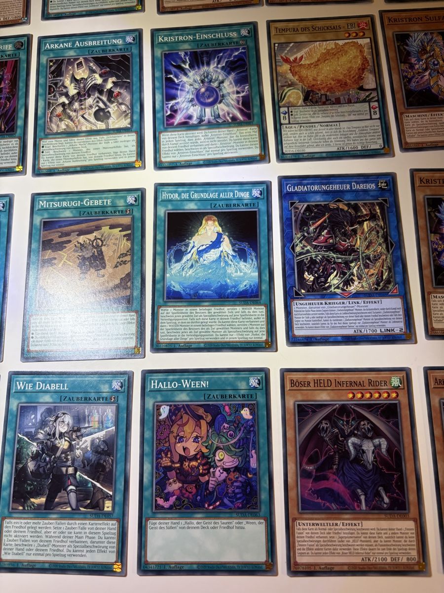 Yugioh Cartes à collectionner: Yu-Gi-Oh Karten Sammlung Supreme Darkness DE  – D'occasion à Galgenen par Miachelle 6