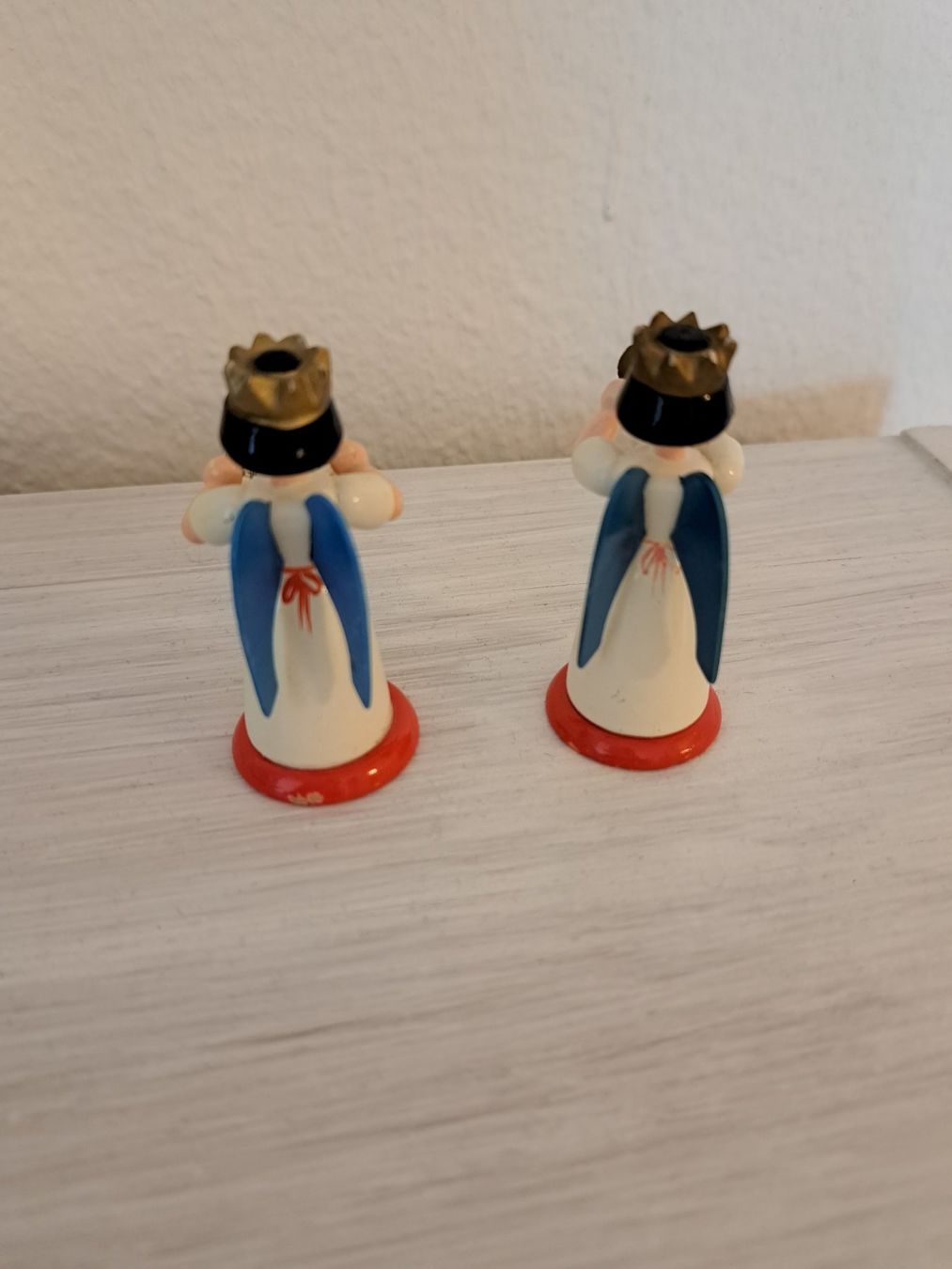 Statuette: 2 alte Holzengelchen – Usato da Grüningen venduto da Tappio 2