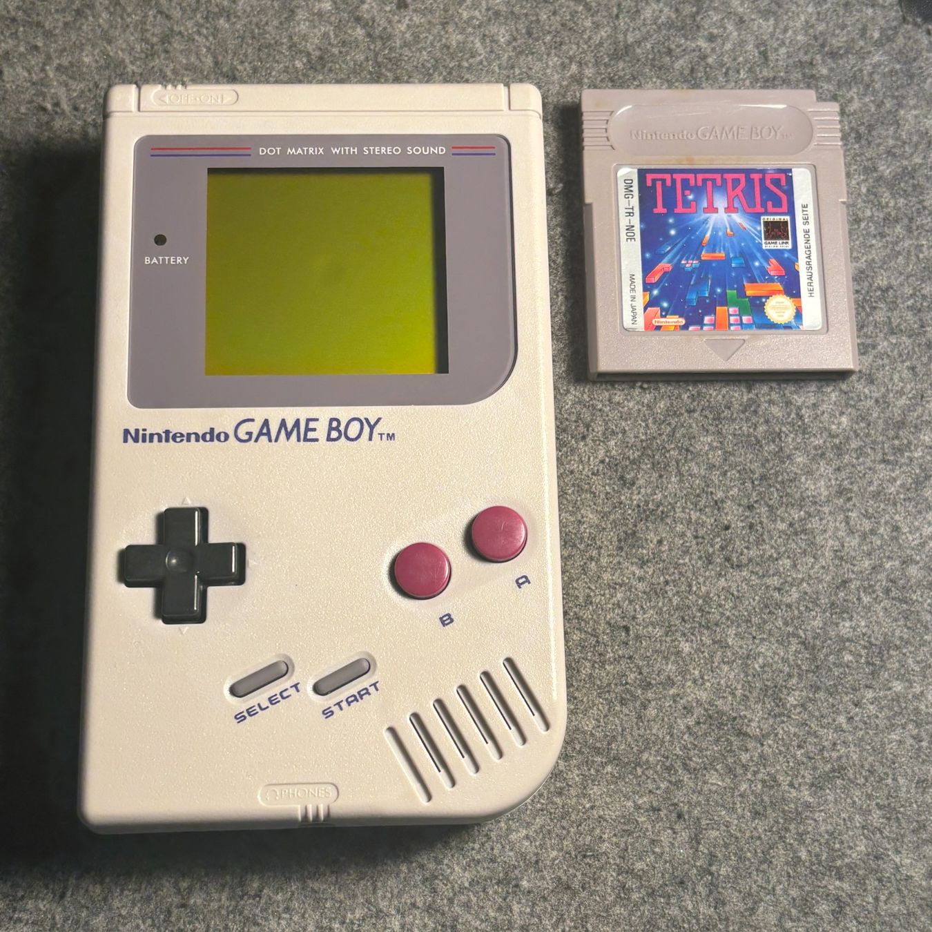 Nintendo Konsolen: GameBoy Classic DMG-01 Konsole Original + Tetris – Gebraucht aus Mollis von GamingCorner