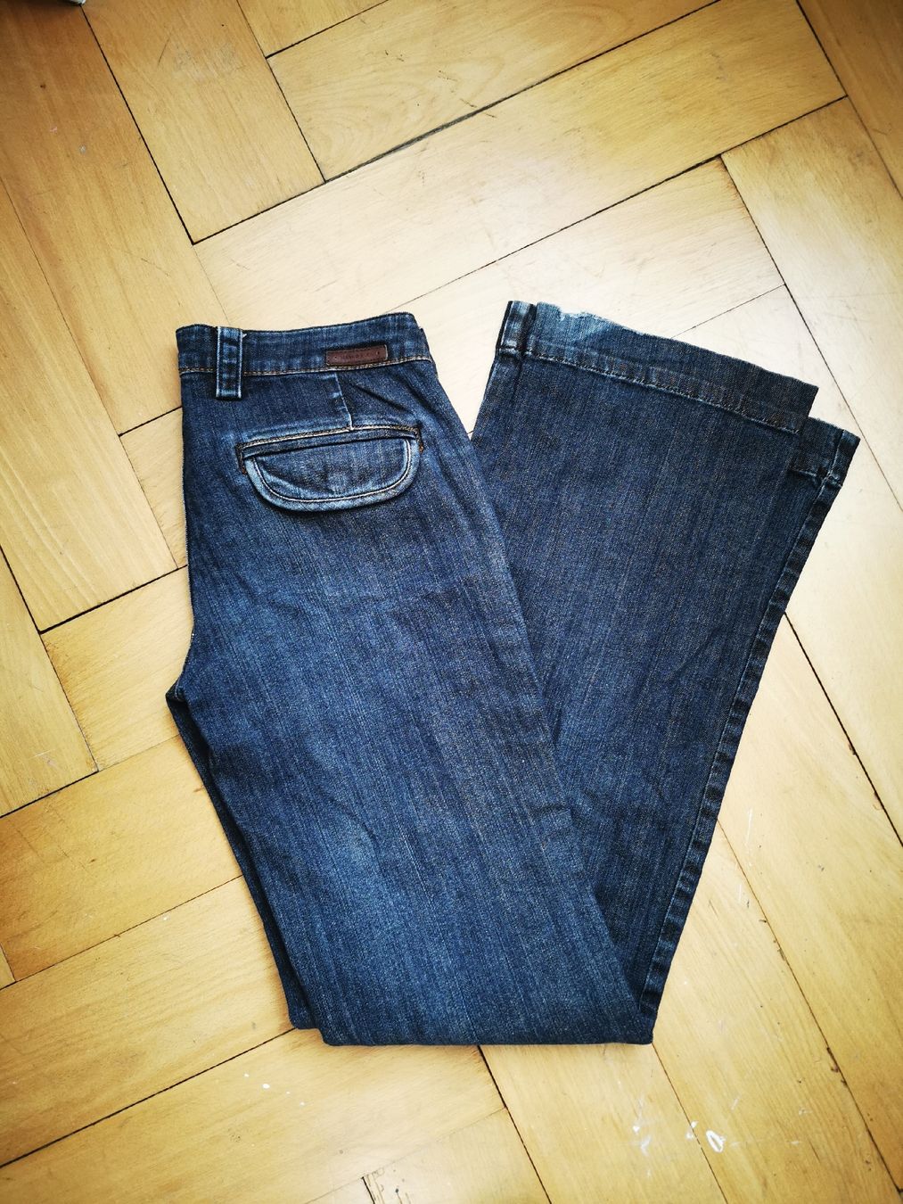 Mango Jeans: Jeans patte d'éléphant bleu Mango taille 36 – Usato da Peseux venduto da LaLoriotte 2