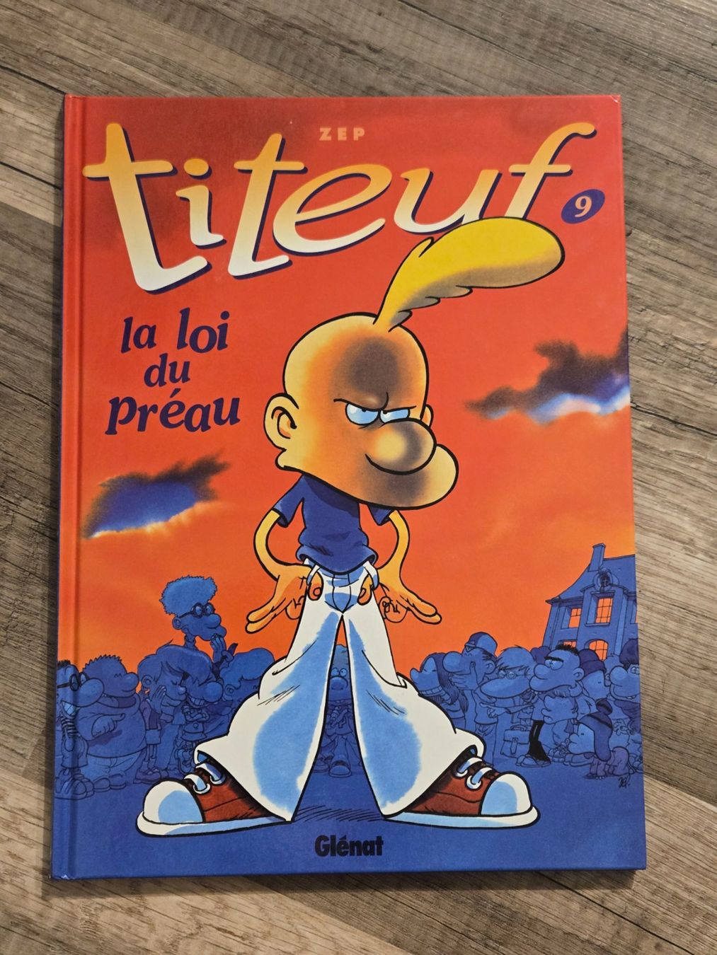 Fumetti: Titeuf N°9 - La loi du préau - EO – Usato da Crémines venduto da Blakedrake