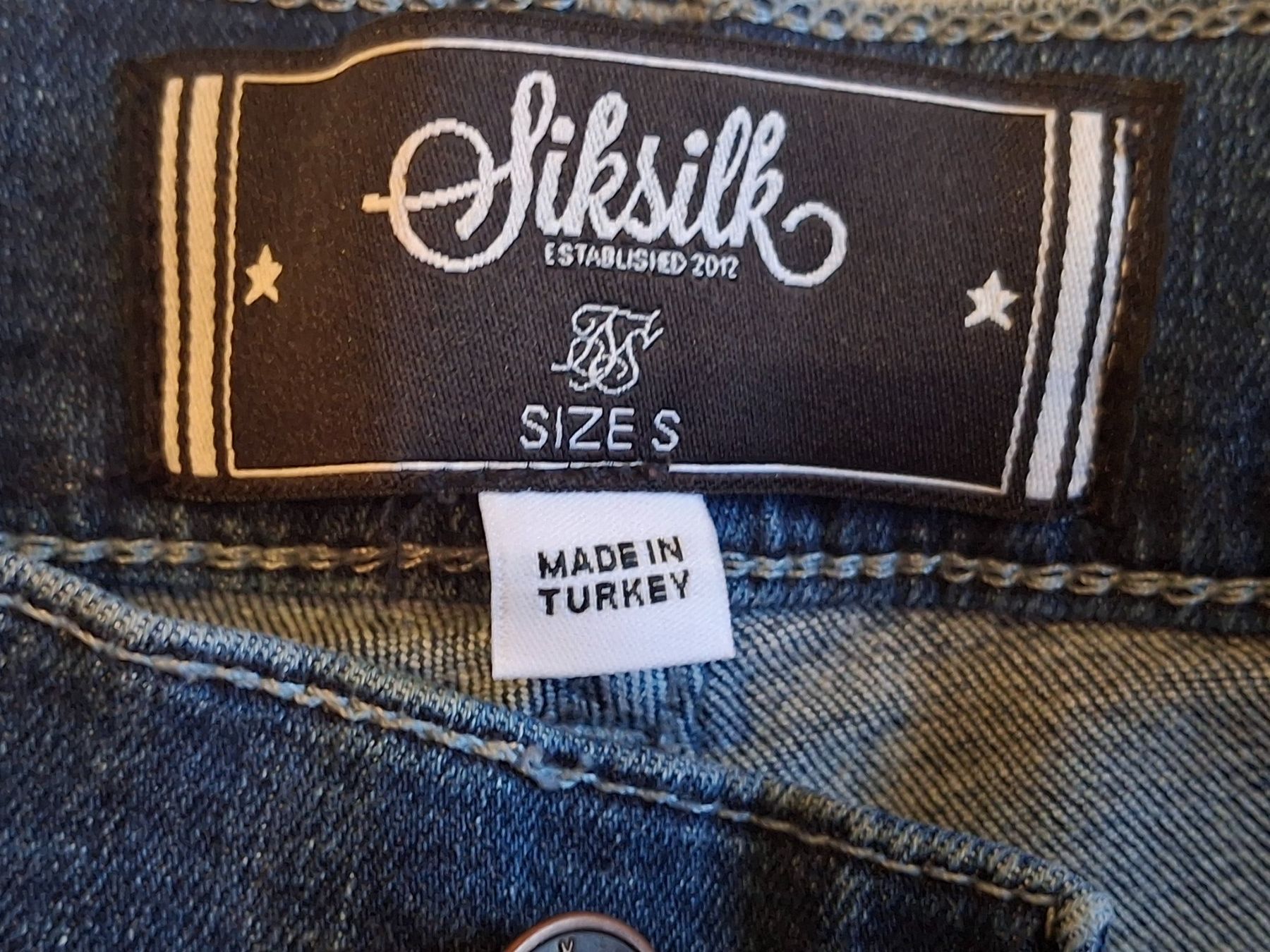 Siksilk Jeans: Pantalon jeans bleu taille S marque Siksilk – Usato da Villiers venduto da san_jn5w 3