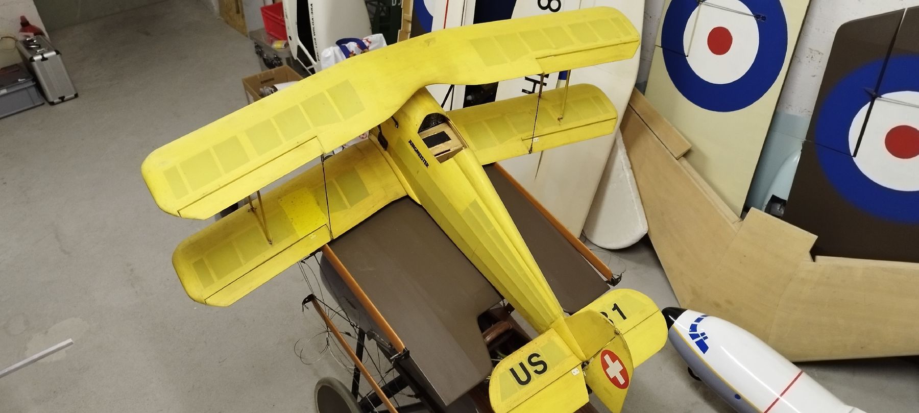 Modellismo RC: Bücker Jungmeister – Difettoso da Grabs venduto da firebird.91 1