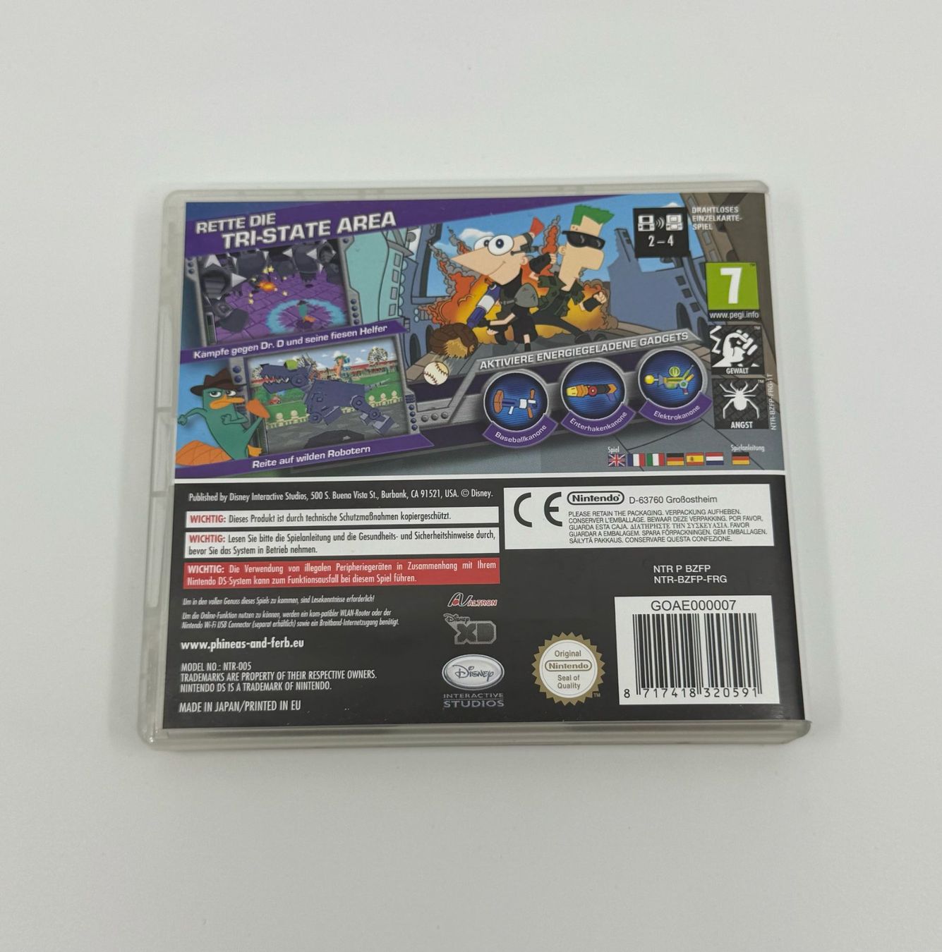 Giochi: Phineas und Ferb Quer durch die 2 Dimension (Nintendo DS) – Usato da Herisau venduto da Seyashop1 2