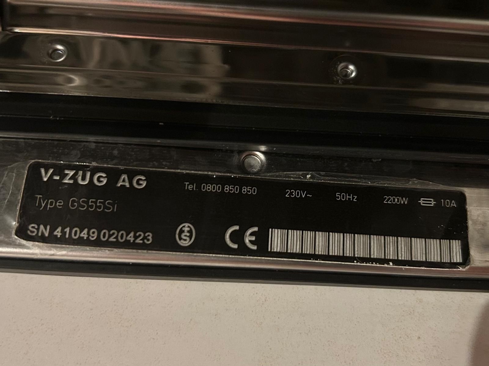 V-Zug Lavastoviglie: V-Zug Einbaugeschirrspühler Adora S – Usato da Seuzach venduto da and_v2z8 1
