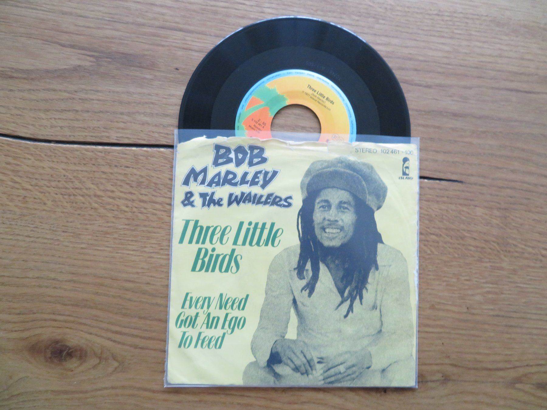 Schallplatten: BOB MARLEY SINGEL THREE LITTLE BIRDS – Neu (gemäss Beschreibung) aus Zürich von