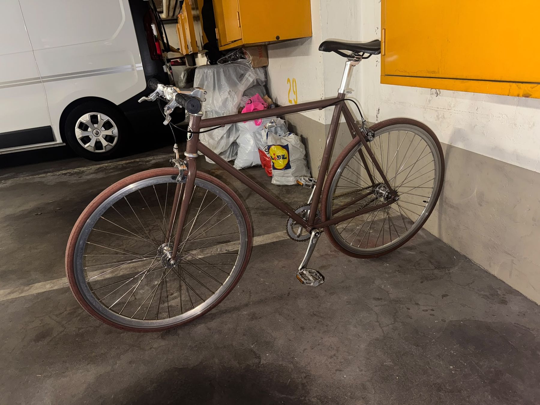 Velos: Fixed Gear Bike Brown Size M Used Condition – Gebraucht aus Langnau Am Albis von sul_rm8c 5